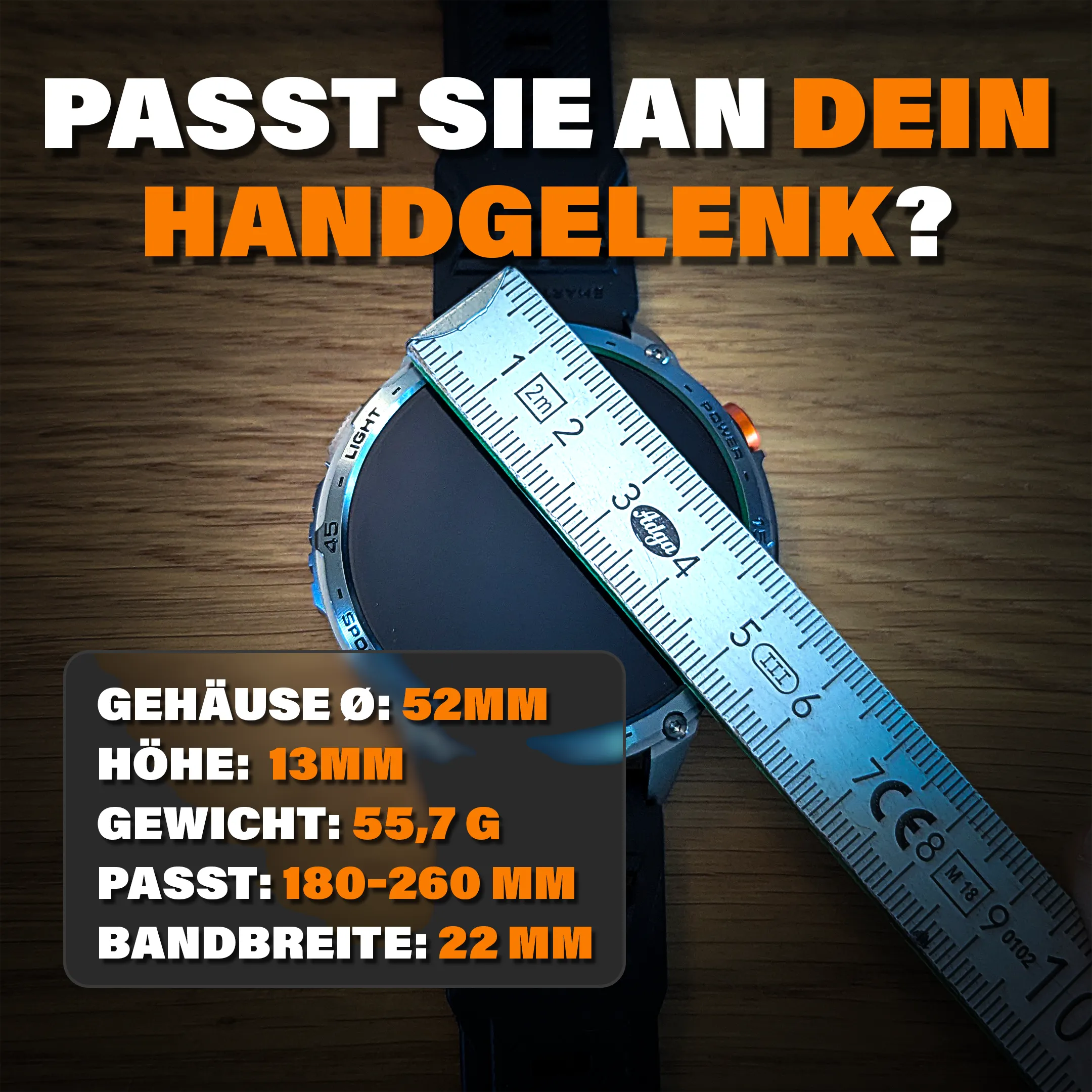 Zeus 2.0 + Gratis Frauen Smartwatch