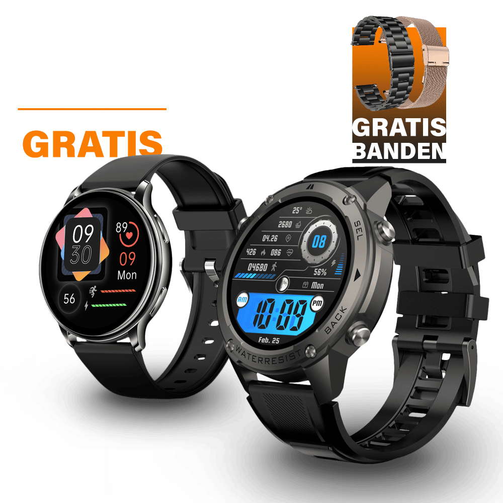 Odin met Gratis Luna Smartwatch