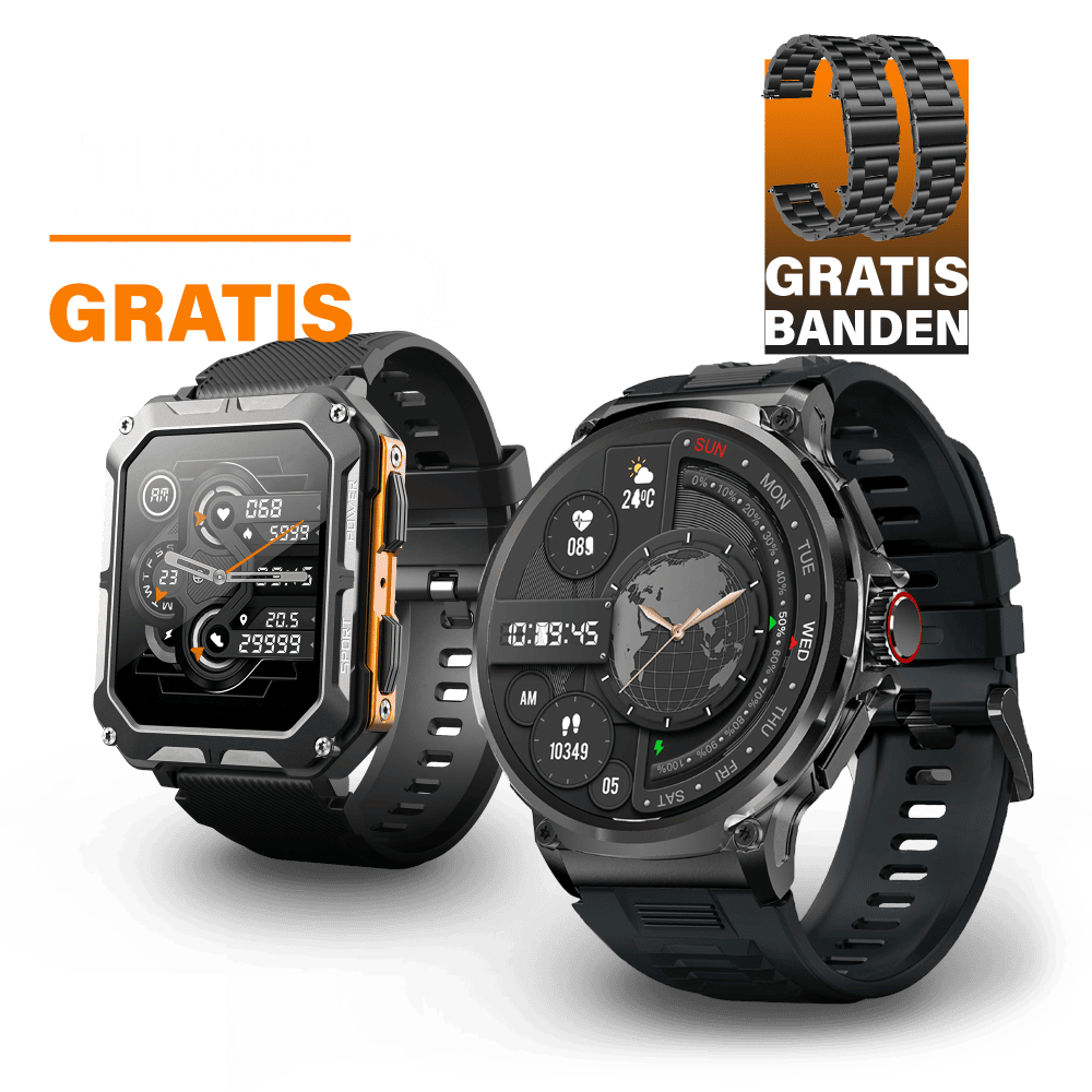 Zeus met Gratis Smartwatch