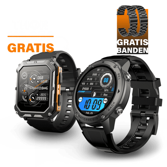 Odin met Gratis Smartwatch