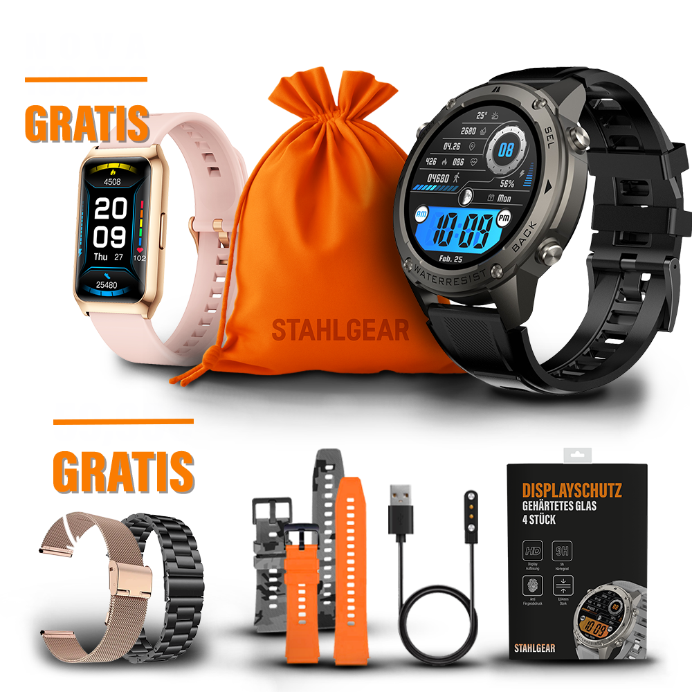 Odin Zubehör Packet + Gratis Frauen Smartwatch