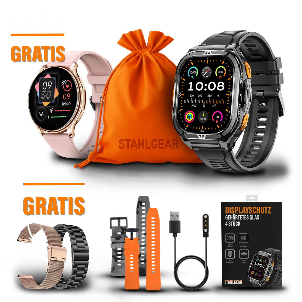 Thor 3.0 Zubehör Packet + Gratis Frauen Smartwatch