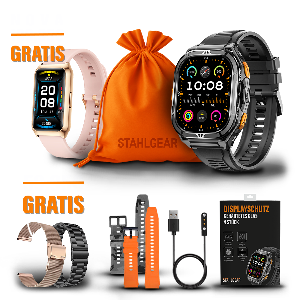 Thor 3.0 Zubehör Packet + Gratis Frauen Smartwatch