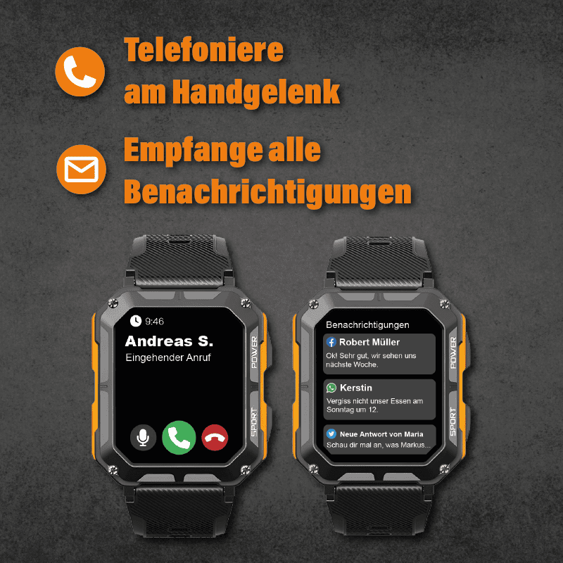 stahl gear smartwatch Thor – La montre connectée la plus stable – StahlGear
