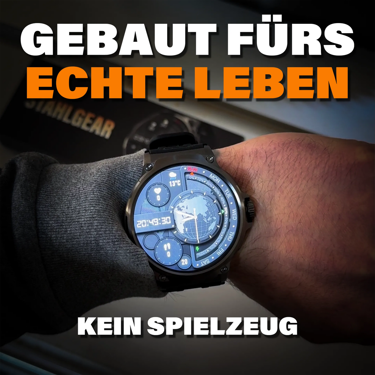 Zeus Zubehör Packet + Gratis Frauen Smartwatch