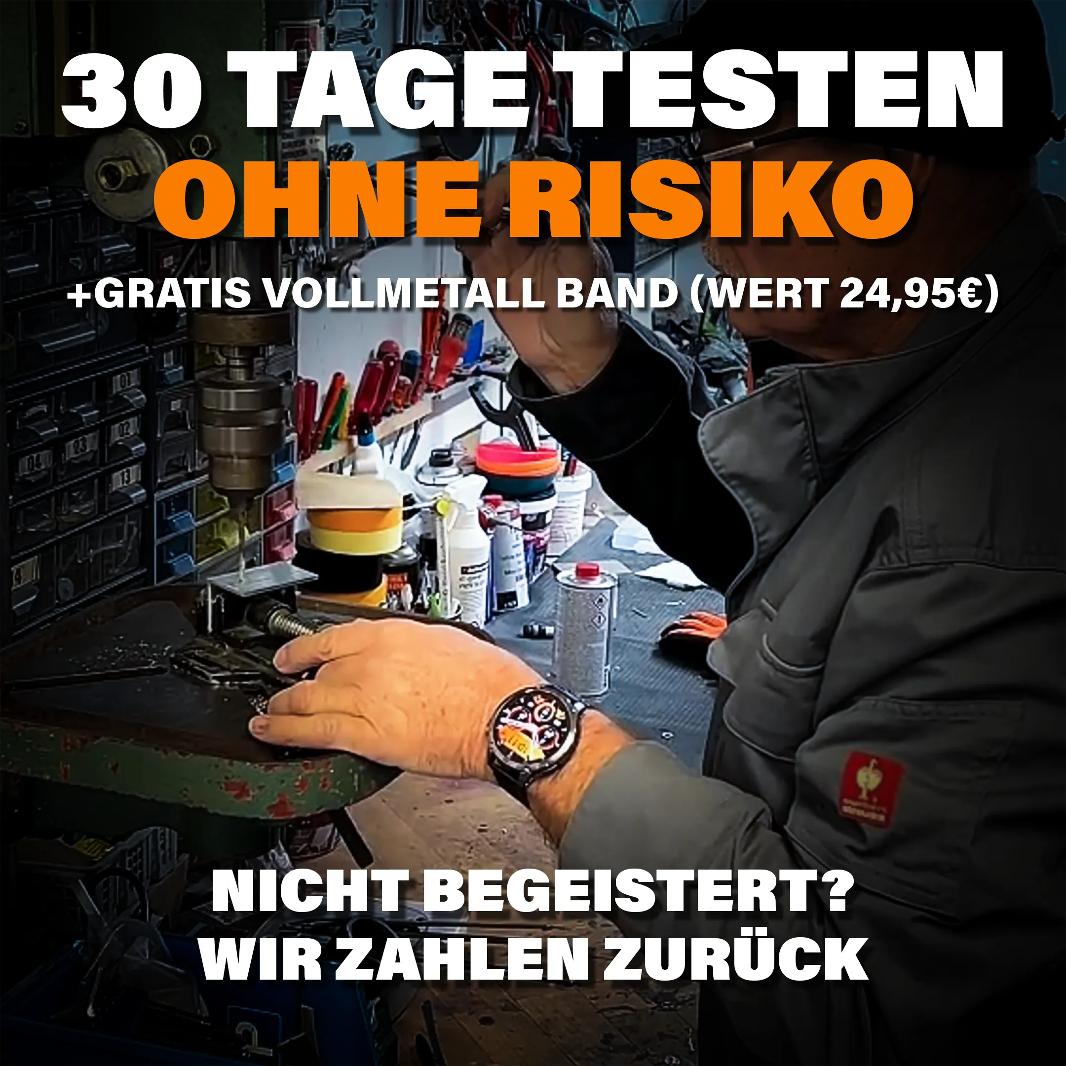Zeus 2.0 + Gratis Frauen Smartwatch