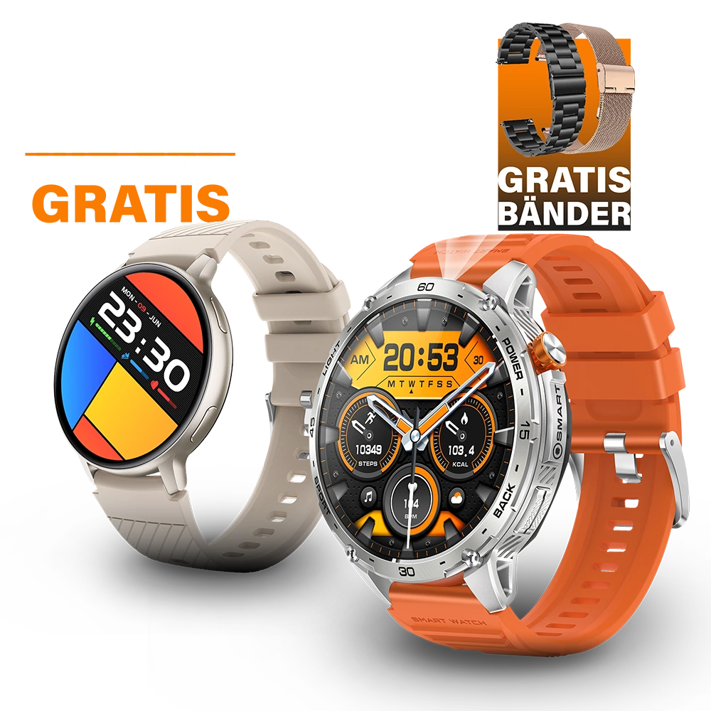 Zeus 2.0 + Gratis Frauen Smartwatch