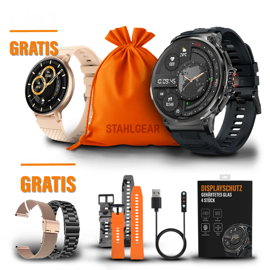 Zeus Zubehör Packet + Gratis Frauen Smartwatch